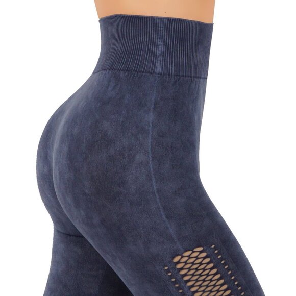 Faded workout leggings full length - Picture 4 of 6